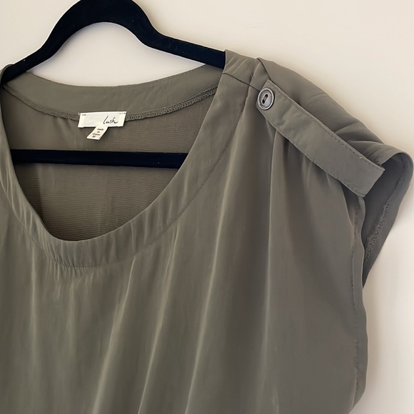 Army Green Dress Medium - Picture 2 of 4